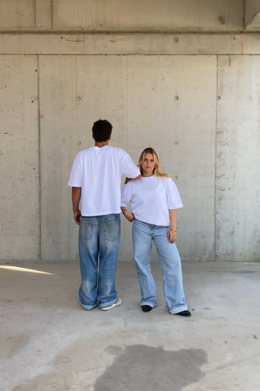 WHITE BLANK TEE