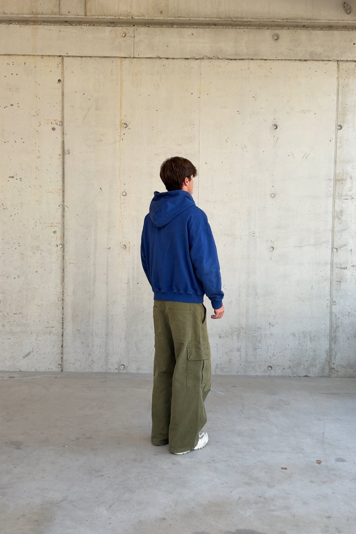 BLUE ZIP-UP
