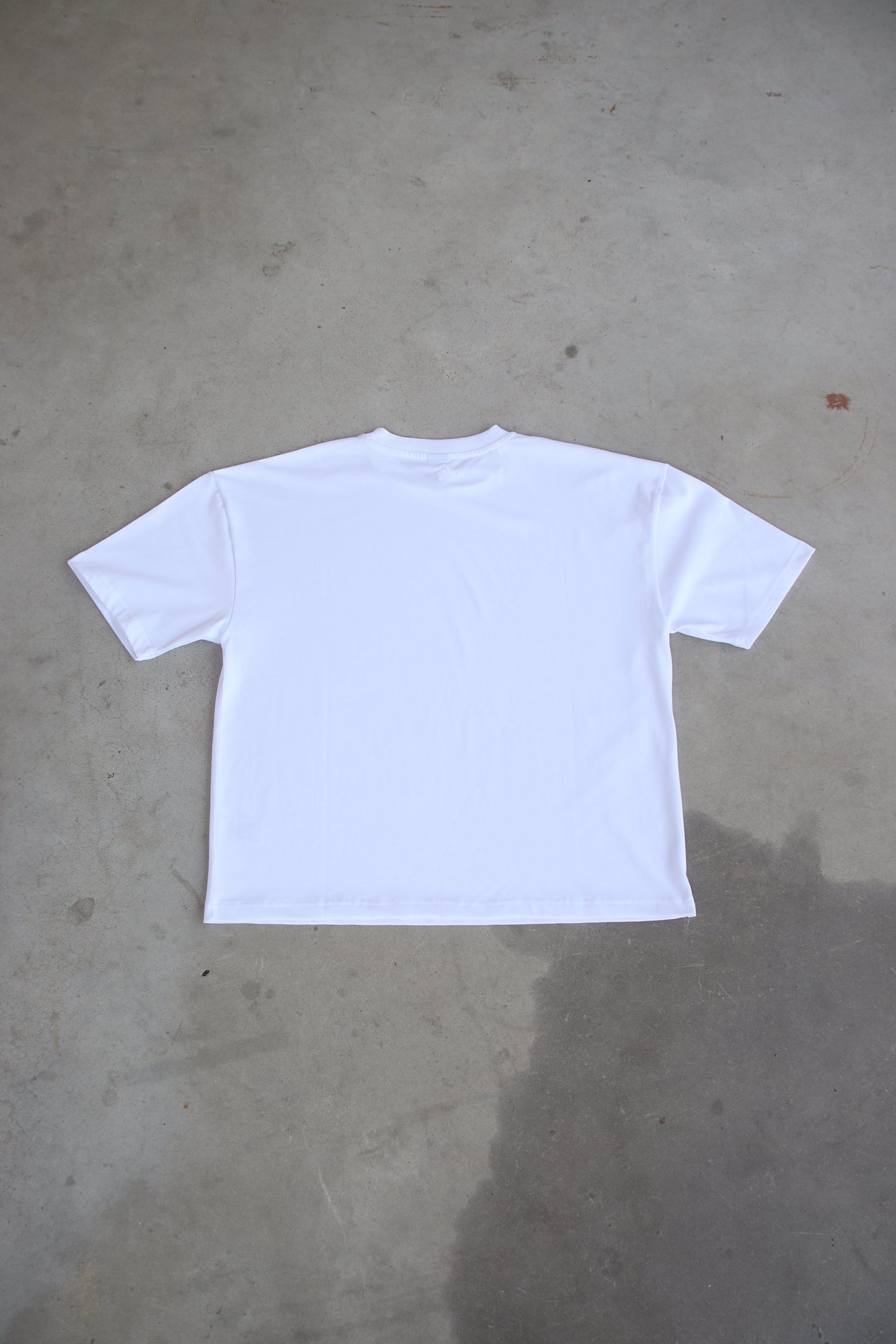 WHITE BLANK TEE
