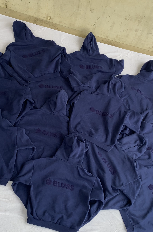 NAVY BLUE HOODIE