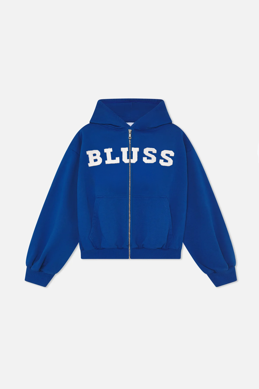 BLUE ZIP-UP