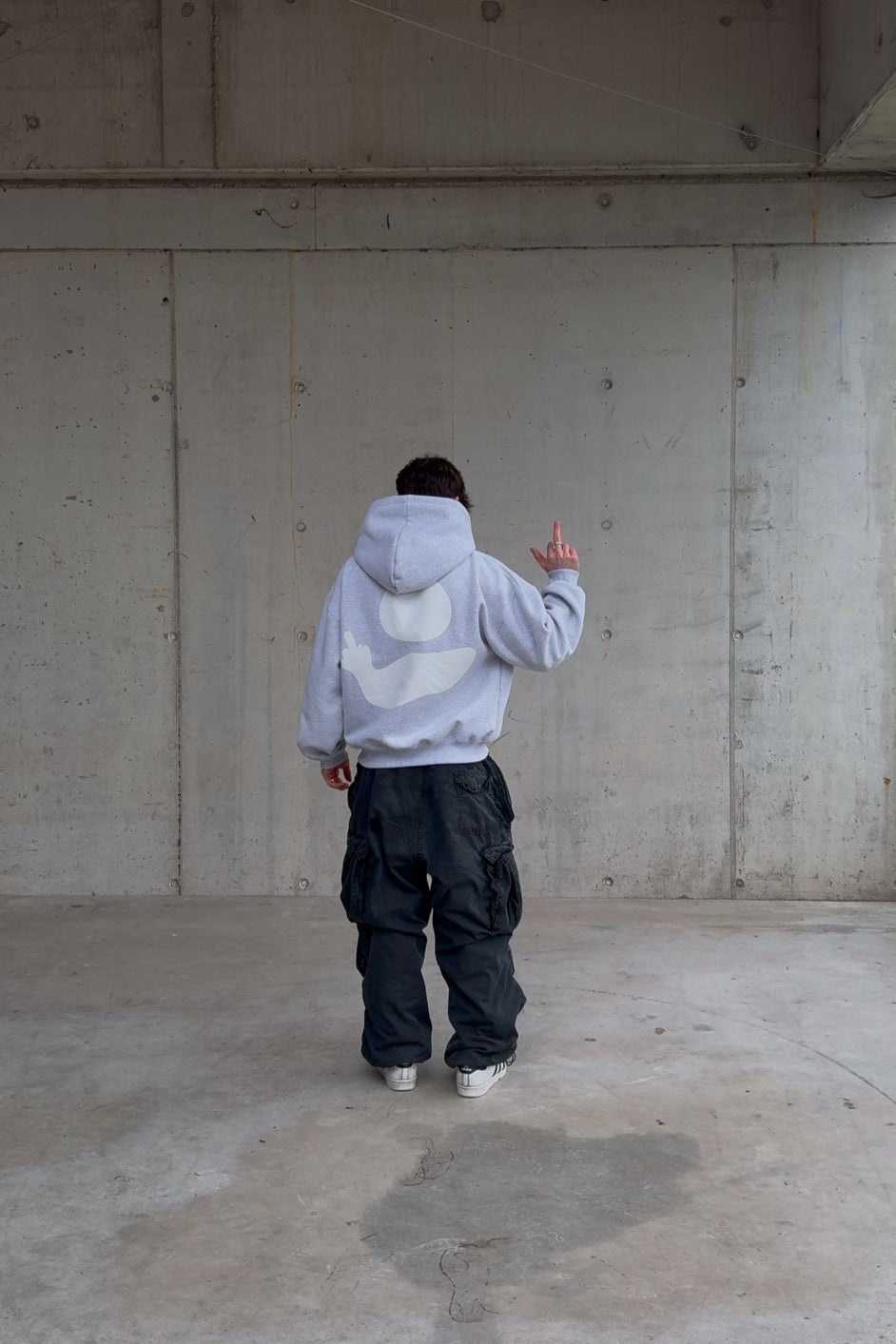 GREY F*CKING HOODIE