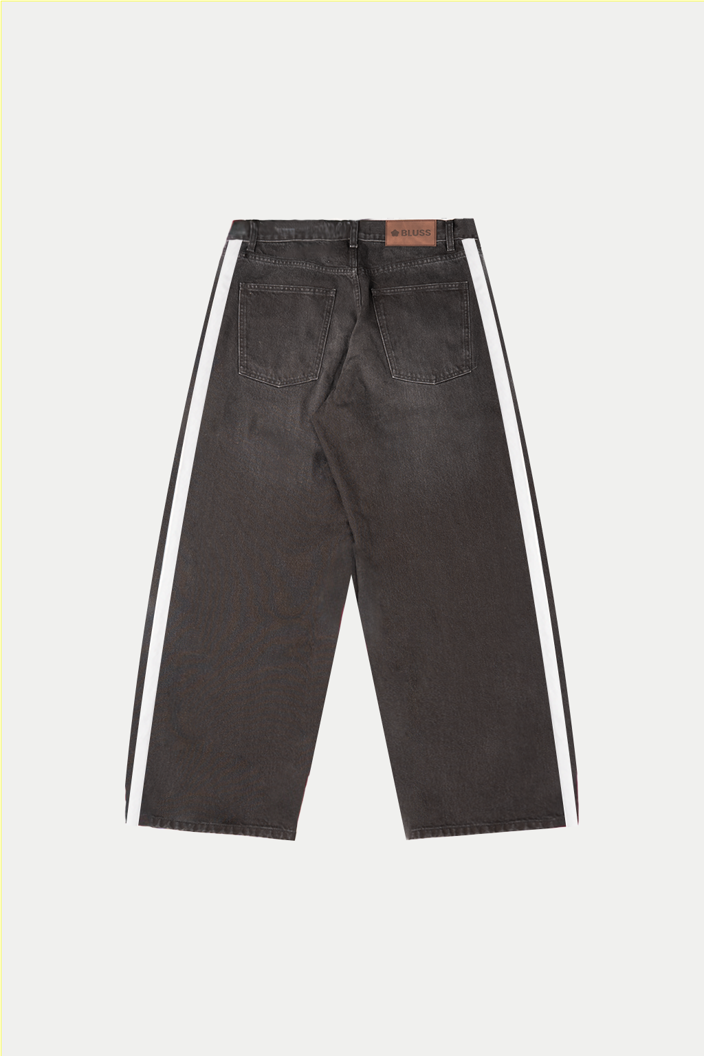 BLACK STRIPE JEANS