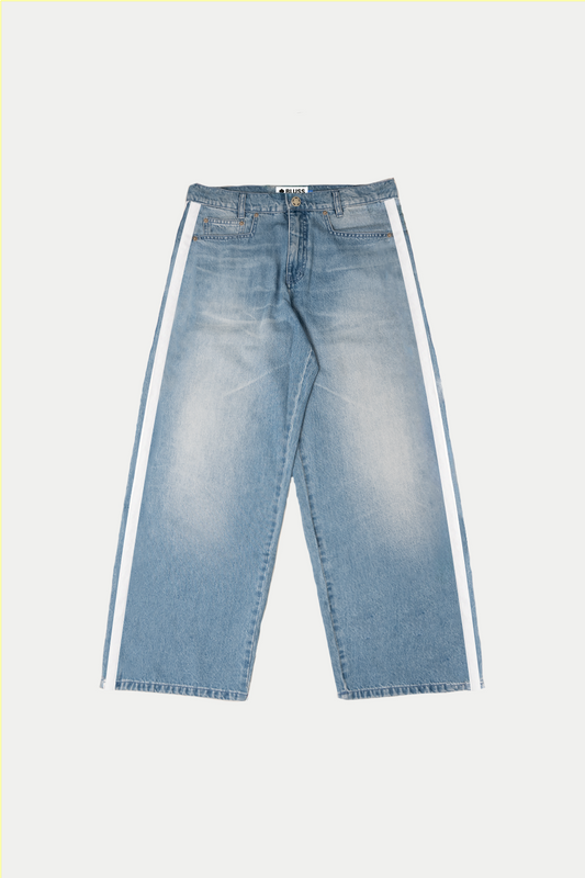 BLUE STRIPE JEANS