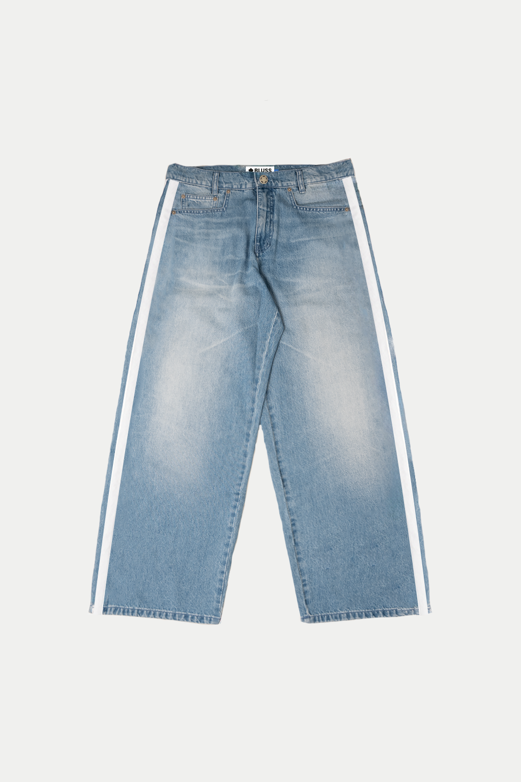 BLUE STRIPE JEANS