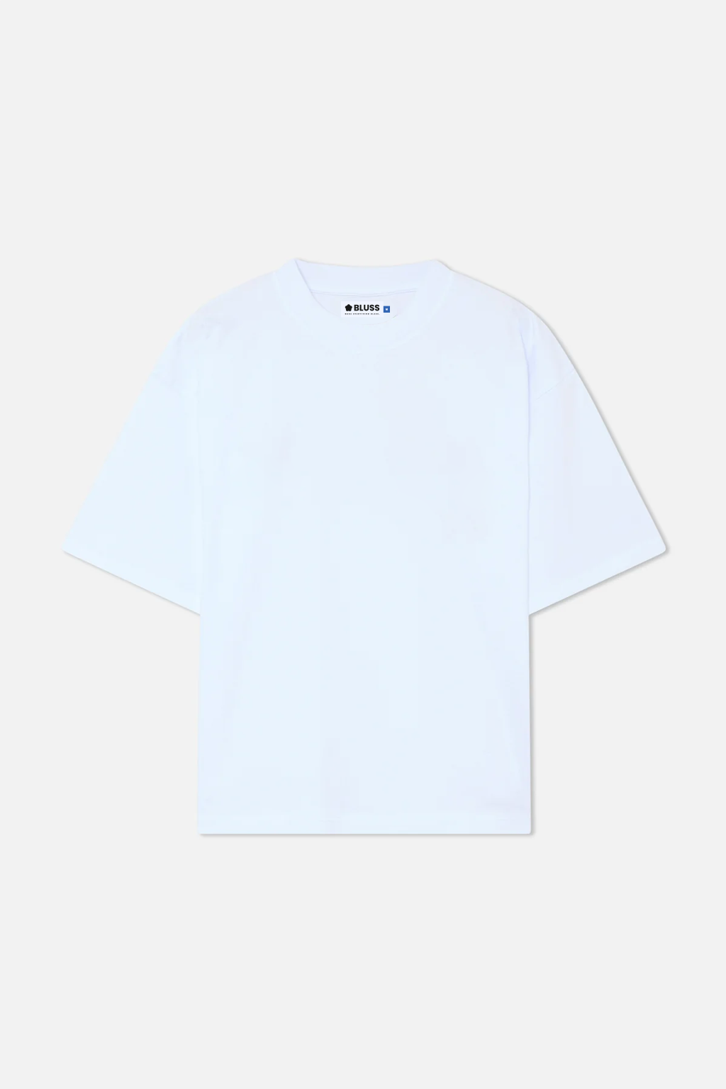 WHITE BLANK TEE